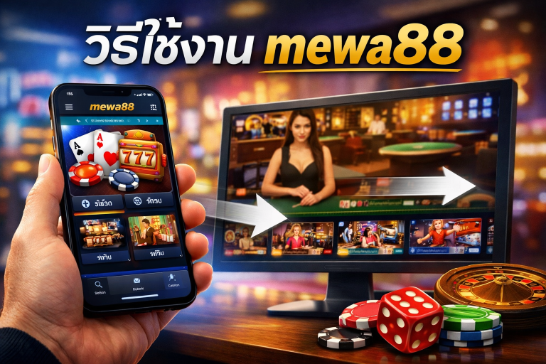 วิธีใช้งาน mewa88